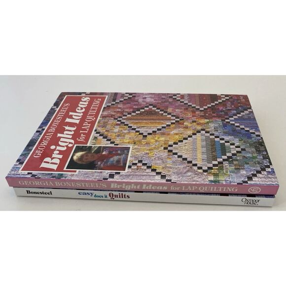 Lot of 2 Quilting by Georgia Bonesteel VTG Books Hardcover - Picture 12 of 15